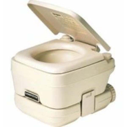 Dometic SeaLand 964 Portable Toilet, 2.5 Gallon Holding Tank, Parchment