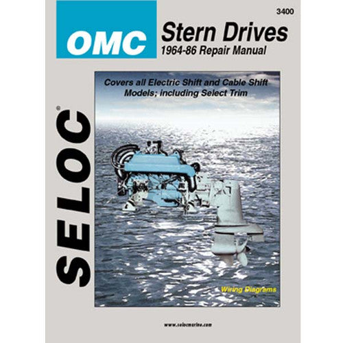 Seloc Service Manual, OMC Sterndrive 1964-1986 Repair Manual