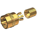 Shakespeare PL-259-CP-G Gold Plated Marine Centerpin Connector for RG-8X and RG-58/AU Coax