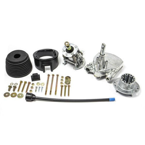 SeaStar Safe-T QC Single Tilt Dash Steering Module SHT91523, 90 Degree Bezel, 3 Turns Lock-to-Lock