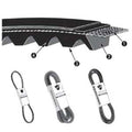 Sierra 18-15460 V-Belt for Mercruiser 5.7L 350 MAG MPI/SKI 1995-1996, Replaces 57-48120A1
