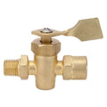 Moeller 1/4 in. NPT Brass Fuel Shut-Off Valve, Male/Female