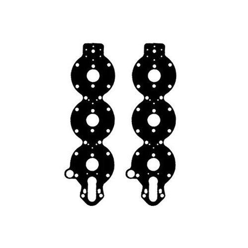 Sierra Water Jacket Gasket 18-2544-9, Replaces 321028, Fits Evinrude 50/55 HP Outboards, Pack of 2