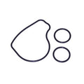 Sierra 18-2699 Outdrive Gasket Kit for SX Drives, Replaces Mallory 9-62606