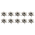 Sierra Tab Washer 18-3200-9, Pack of 10, Replaces Mercury 14-31210 and Honda 90508, Fits 150 HP Outboards 1990 and 1991