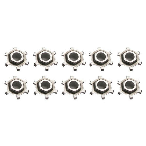 Sierra Tab Washer 18-3200-9, Pack of 10, Replaces Mercury 14-31210 and Honda 90508, Fits 150 HP Outboards 1990 and 1991