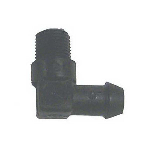 Sierra 18-3566 Tell Tale Hose Elbow, Replaces 331894, for Johnson and Evinrude Outboards