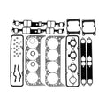 Sierra 18-4392 Intake Manifold Gasket Set, Replaces 27-75611A2 27-75611A1, for GM 305 & 350 CID V-8 Marine Engines