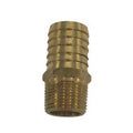 Sierra 18-4461 Brass Hose Barb Fitting, 3/4 Inch NPT x 1 Inch Hose, Replaces Mercruiser 22-807155, GLM 13984