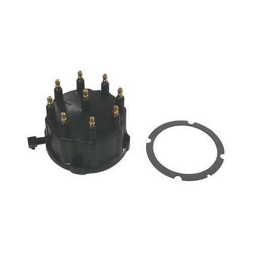Sierra Distributor Cap 18-5395 with Gasket, Replaces Mercury Marine 805759T1, for GM V-8 Thunderbolt IV & V HEI Ignitions