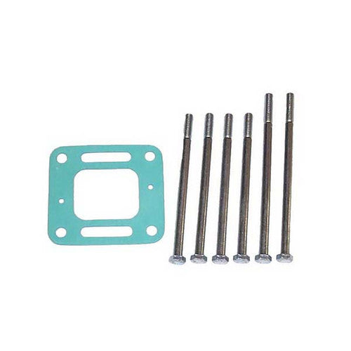 Sierra 18-8505 Exhaust Elbow Mounting Kit for 18-1976-2 Riser - GM V-6/V-8 229-454 CID Engines