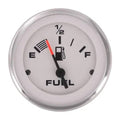Sierra 59655P Lido Fuel Gauge, 2 Inch, White Dial, E-1/2-F Range