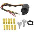 Sierra MP52000 3-Position Magneto Ignition Switch, Off-Run-Start, Push to Choke, Replaces Mercury 87-17009A5