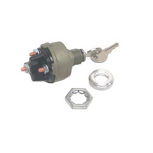 Sierra International UN12140 Ignition Switch, 4-Position Acc-Off-Run-Start, Die Cast Zinc