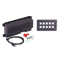 Sierra SP21030 10 Function Touch Panel, 12V/24V Backlit Switch Panel with IP67 Rated Faceplate