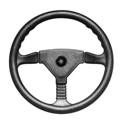 SeaStar Champion 13.5 Inch Boat Steering Wheel, Black Center Cover, SW59201P