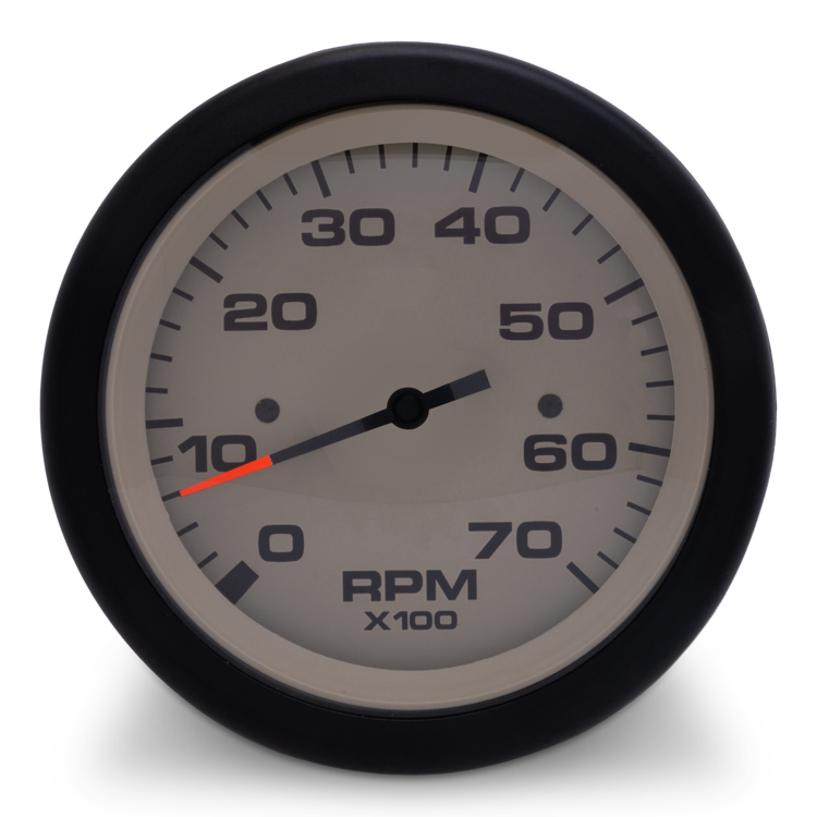 Sierra 59703P Sahara Electric Tachometer, 3 Inch, 0-7000 RPM, Outboard and 4-Stroke Gas Engines