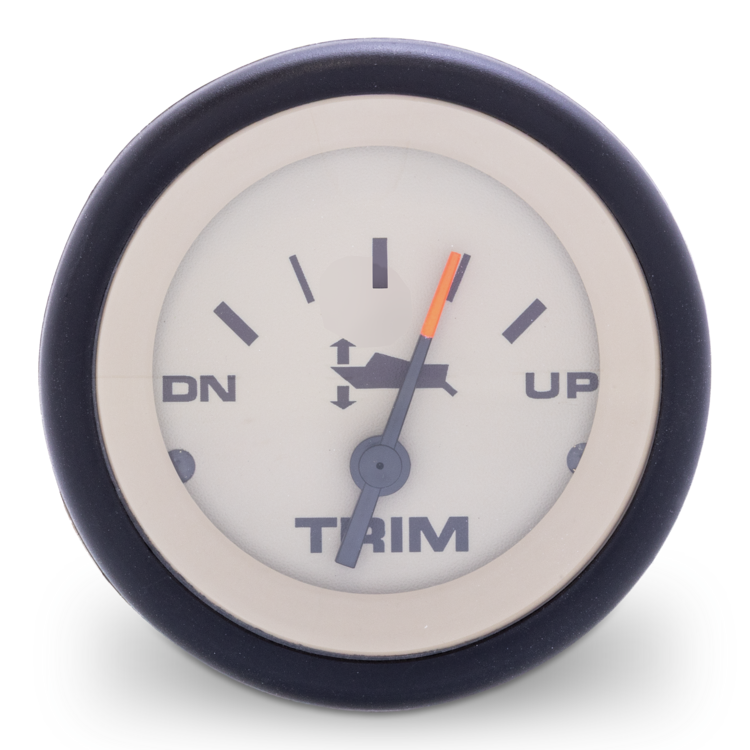 Sierra 61908P Sahara 2 Inch Up-Down Trim Gauge for Johnson/Evinrude Outboards