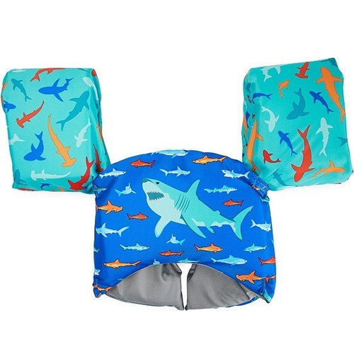 SwimWays Swim Trainer Boys Life Jacket, Shark Design, USCG Type III, 33-55 lbs (Part 20148008)