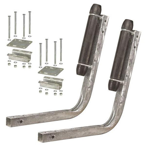 Tie Down Engineering Roller Guides, Fixed Angle Pair, Fits Trailer Frames 2-4 in Tall x 13 in Wide