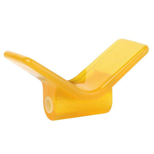 Tie Down Engineering 86285 Amber PVC V-Bow Stop, 3 Inch, 1/2 Inch Shaft
