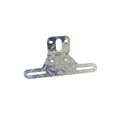 Tie Down Engineering License Plate Bracket 86565, Aluminum Tread Plate, Universal Multi-Hole Trailer Mount