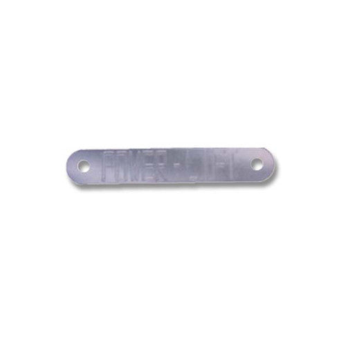 T-H Marine CMC Bottom Transom Washer Plate, 3/8 Inch 6061-T6 Aluminum, 9-7/8 Inch Hole Centers