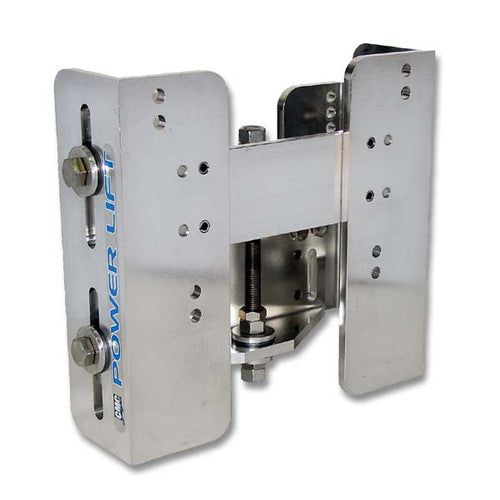 CMC Manual Power-Lift Aluminum Transom Jack Plate - Available in 5-1/2" and 10" Set Back for V6 Outboards