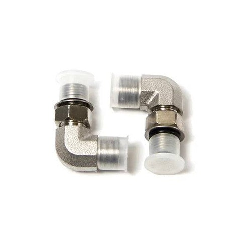 SeaStar ORB Fitting Kit, 90 Degree Elbow, Stainless Steel, HF6004