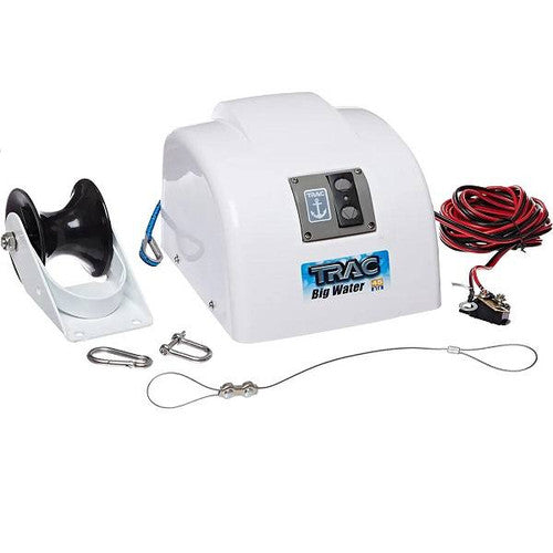 Trac Outdoor Big Water 45 Saltwater Electric Anchor Winch, T10103-45SW, 12V, 45 lb Anchor Capacity