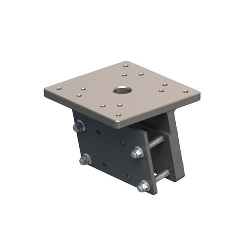 TRAC 69074 Anchor Winch Transom & Side Mount, 12 Degree Angled Aircraft Aluminum Bracket
