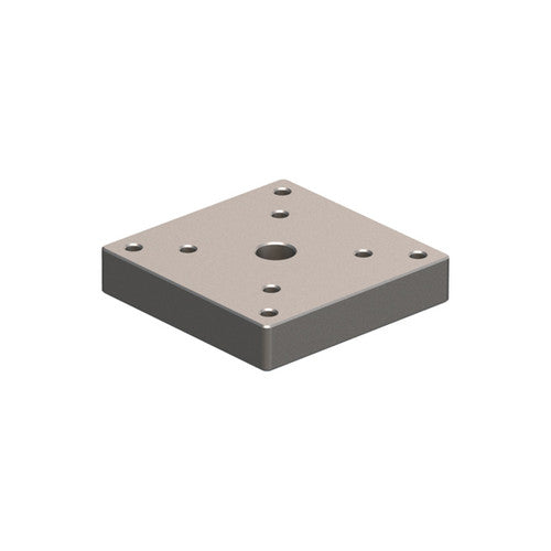 TRAC 69076 Anchor Winch Mount Spacer/Pedestal, 1-Inch Riser, Aircraft Aluminum
