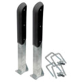 Tie Down Engineering 86467 Pontoon Trailer Guide-Ons, Steel with PVC Covers, Sold as a Pair