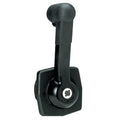 Uflex B183 Single Lever Side-Mount Control, Black, for Outboard Engines