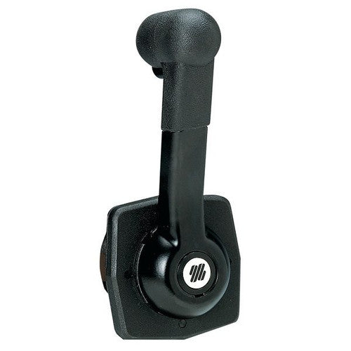 Uflex B183 Single Lever Side-Mount Control, Black, for Outboard Engines