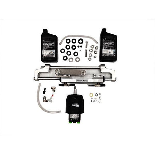Uflex SilverSteer 1.0 Hydraulic Steering System Kit, 1500 PSI High Performance Helm and Cylinder