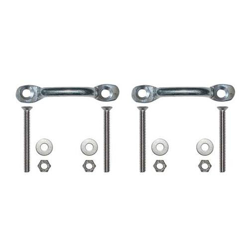 JIF Marine EKA Ladder Attachment Kit - Stainless Steel Footman Loop Set for Dock Ladders