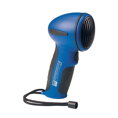 Innovative Lighting Hand Held Electronic Signal Horn, Blue, USCG Compliant