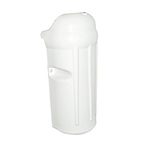 Taylor Made Dock Post Bumper 45600, White, 7 x 17 Inch Vinyl Post Cushion with Inflation Valve