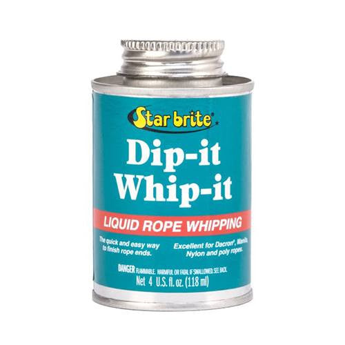 Star brite Dip-It Whip-It Liquid Rope Whipping, White, 4 oz