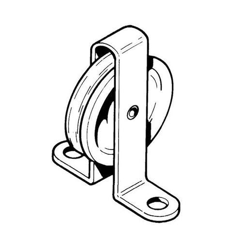 Worth Anchor Mate Line Leveler Guide 15200, Stainless Steel with Nylon Sheave for 1/4 Inch Anchor Line