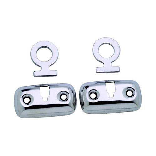 Attwood Stainless Steel Fender Hooks 11575-3, Holds Rope up to 3/8 Inch, Pair