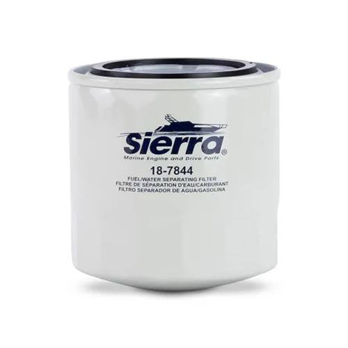 Sierra 18-7844 Fuel Filter, Short 3.875 Inch, 21 Micron, Replaces Mercury 35-807172