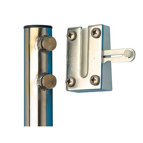Garelick 99180 Sport/Diver Ladder Mounting Hardware Kit - Poly Spacer, Lock and Stainless Face Plate Bracket