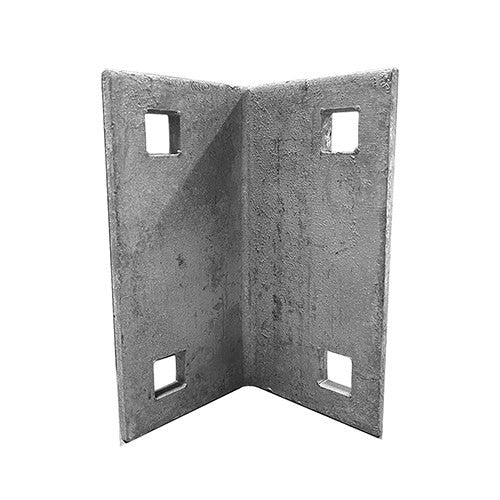 Tie Down Engineering Angle Bracket 26406, 2-1/2 in. X 5 in., for Floating Dock Cross Supports