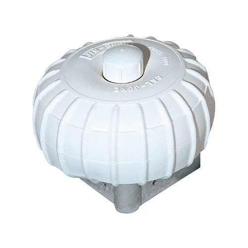 Cal-June 16 Inch Dock Wheel Bumper with Corner Bracket, White Vinyl, Galvanized Steel Hardware
