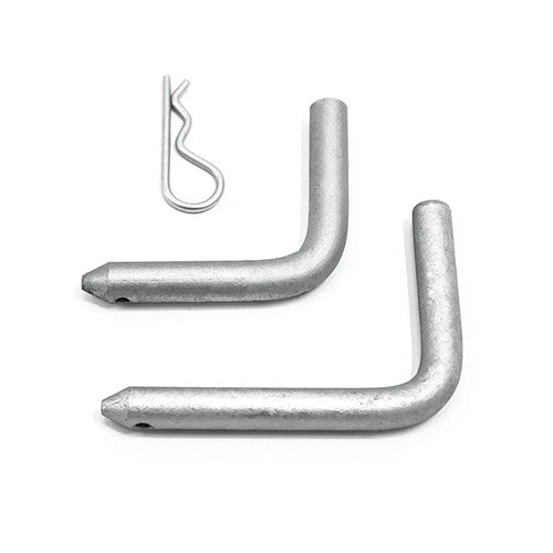 Tie Down Engineering 26531 Commercial Grade Connector Pin, 3 Inch, Galvanized Steel Dock Hardware