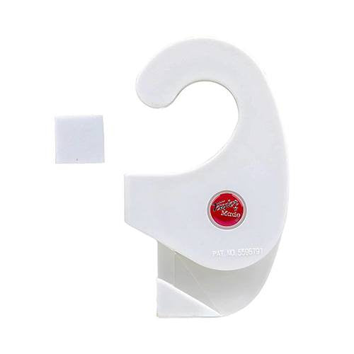 Taylor Made Products 1108 Fender Hanger, Clip Rail Mount for Rails Up to 1 Inch, White