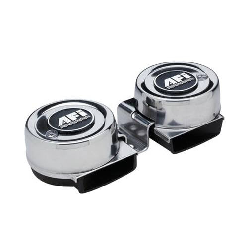 AFI Stainless Steel Mini Twin Electric Boat Horn, 12 Volt, 109 dB, Dual Sealed Sound Units