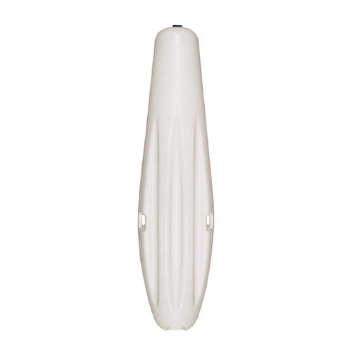 Taylor Made 31032 Pontoon Fence Saver Fender, White, 9 Inch x 36 Inch, ABS Plastic
